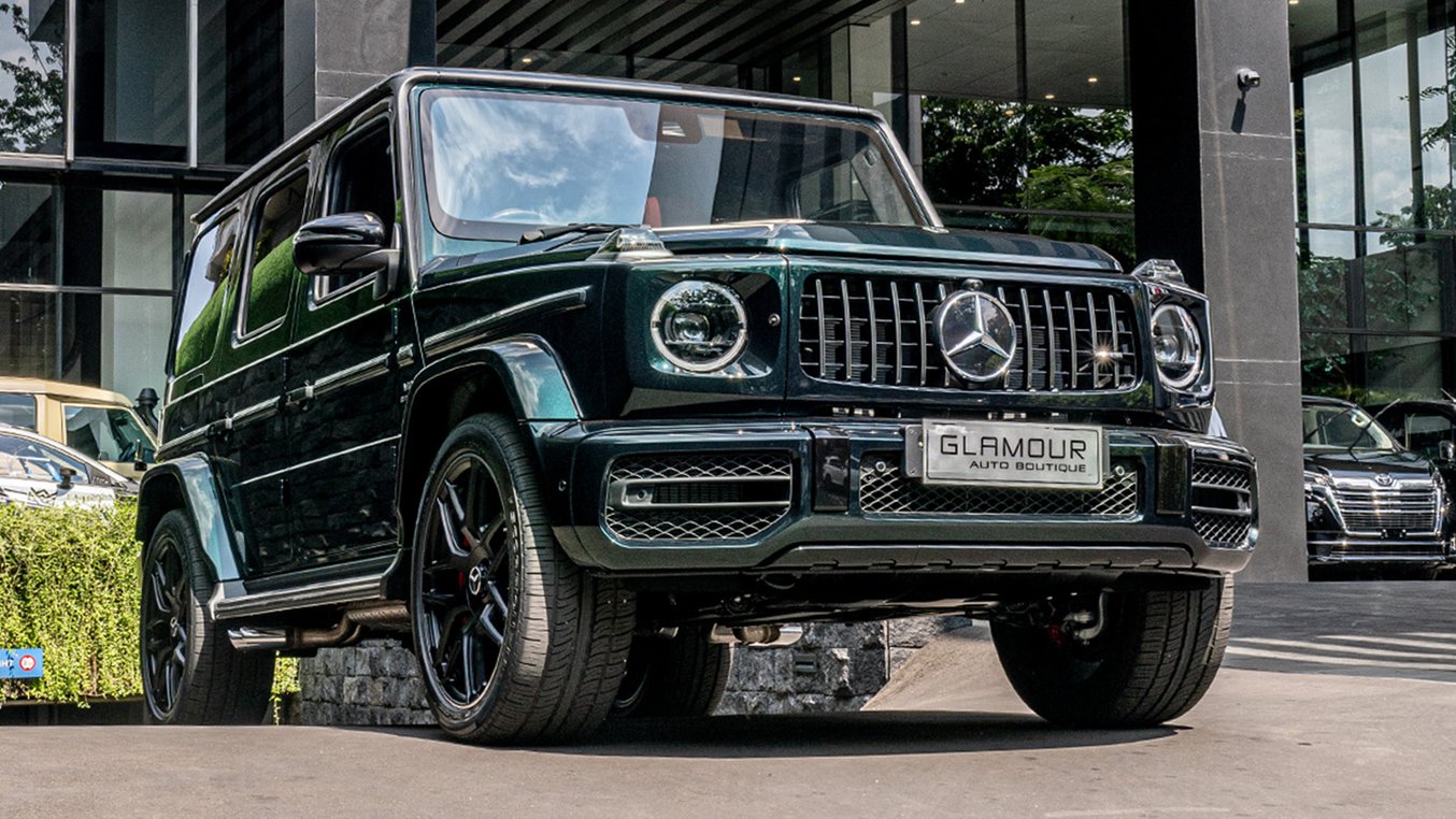 MERCEDES BENZ G63 AMG- EMERALD GREEN METALLIC