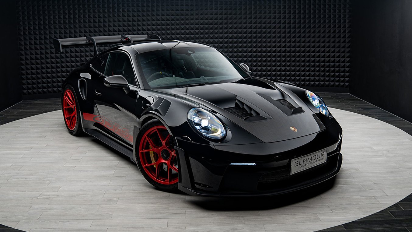 Porsche 911 GT3 RS - Black with Red Accent