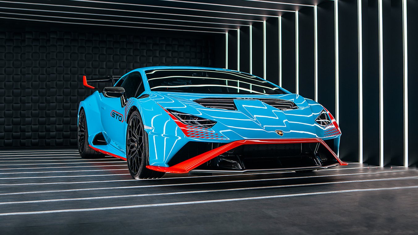 Lamborghini Huracan STO - Blue Laufey