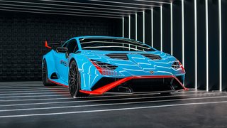 Lamborghini Huracan STO - Blue Laufey