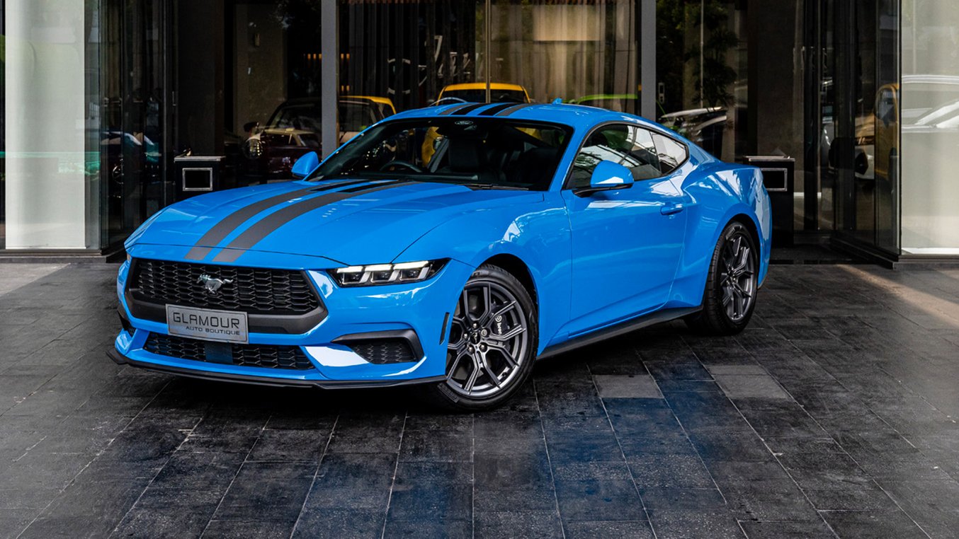 FORD MUSTANG ECOBOOST FASTBACK - GRABBER BLUE