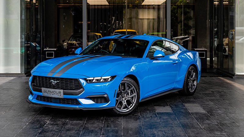 FORD MUSTANG 2.3 ECOBOOST _ GRABBER BLUE