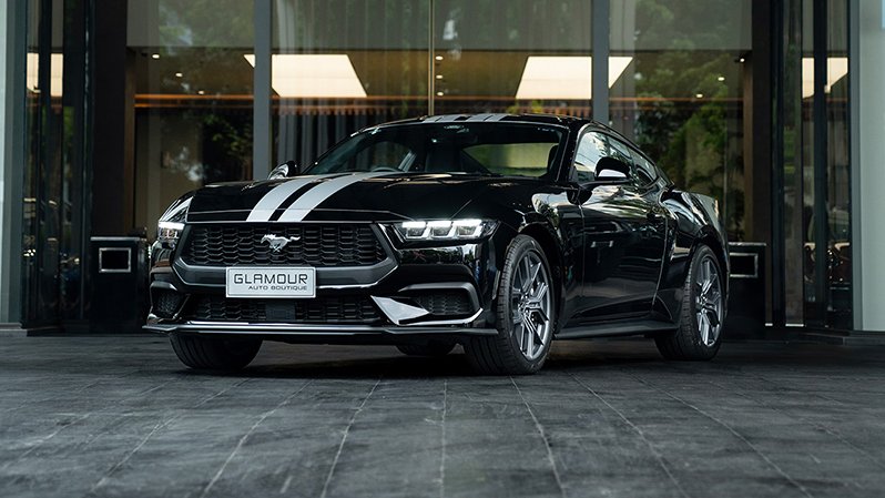 FORD MUSTANG ECOBOOST  _ SHADOW BLACK