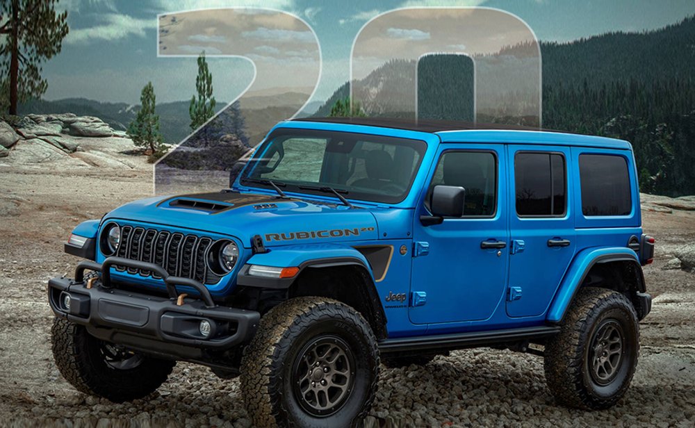 Jeep Wrangler Rubicon 20th Anniversary, Celebrating the Rubicon 20 years nameplate