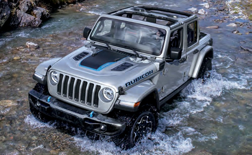 The Jeep Wrangler 4xe is the Industry’s First Electrified Open-Air SUV