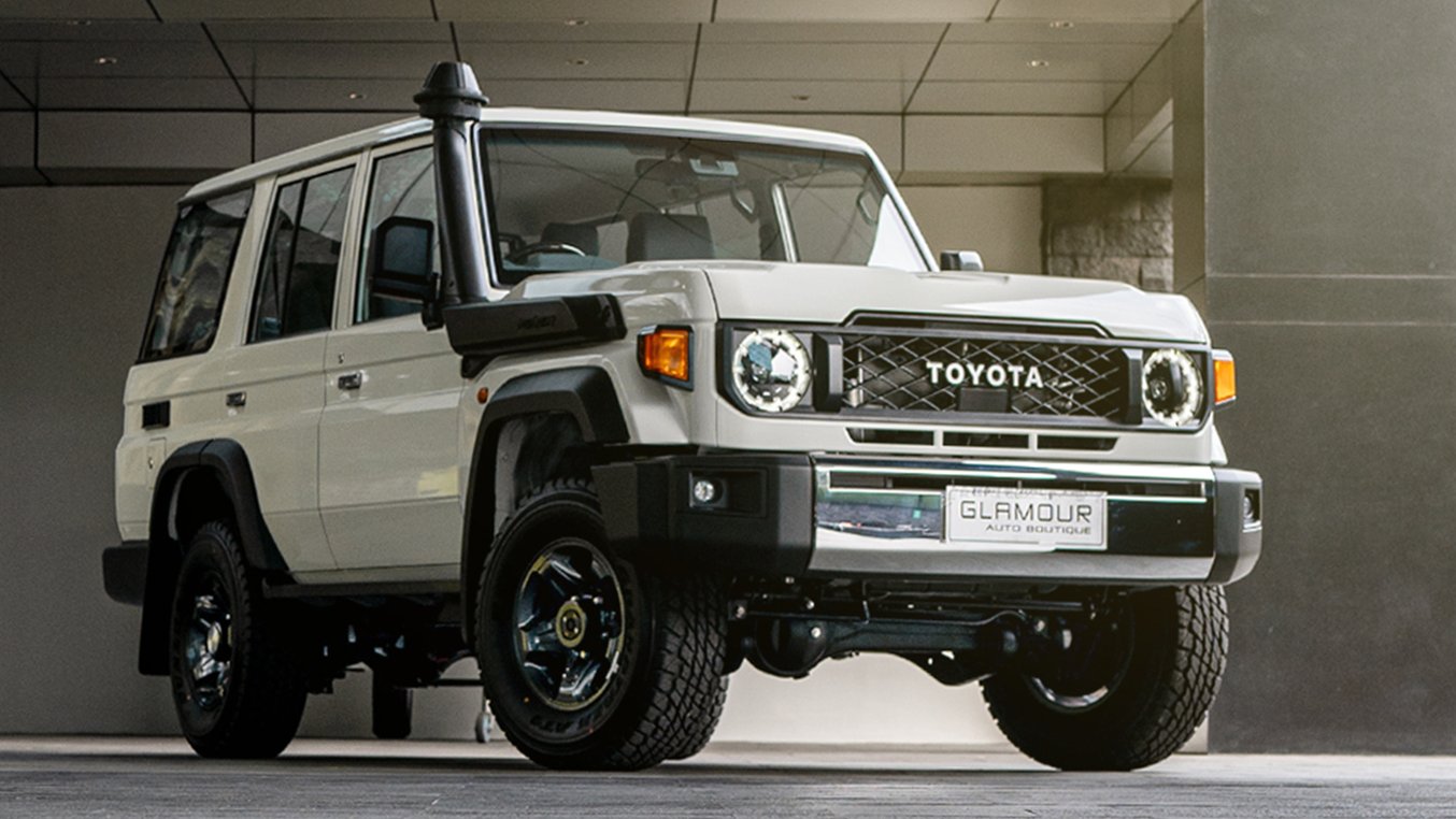 2024 Toyota Land Cruiser 70 GXL - French Vanilla